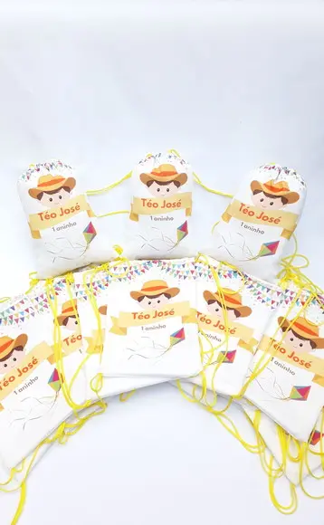 Sacochila Personalizado Festa Junina (faço Outros Temas)