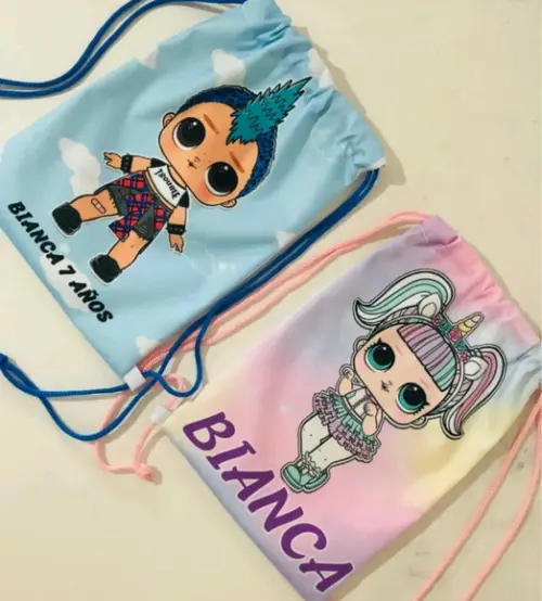 Sacolinha Personalizada -Tema Lol Surprise 18x28