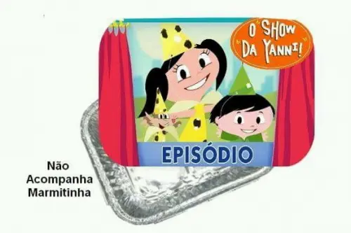 Tampa Para Marmitinha Personalizada Show Da Lunna