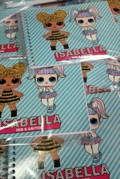15 Caderno de Desenho Personalizado com Lápis e Borracha