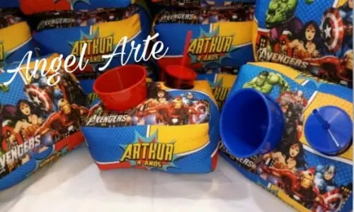20 Almofada De Pipoca Avengers