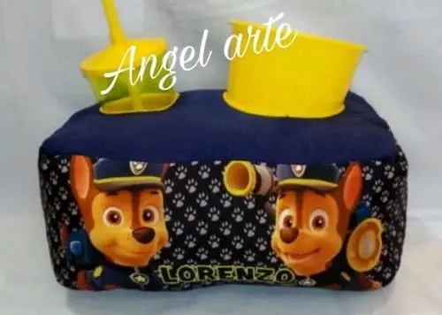 20 Almofada De Pipoca Kit Cinema/ Chase Patrulha Canina