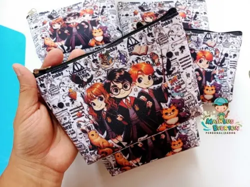 20 Necessaires Personalizada Harry Potter