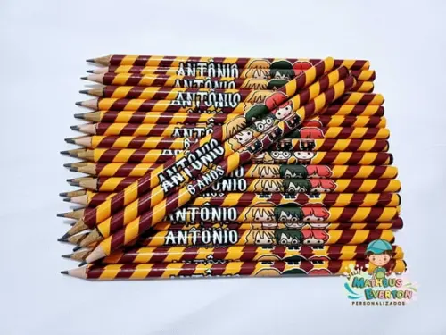 25 Lapis Personalizado Harry Potter