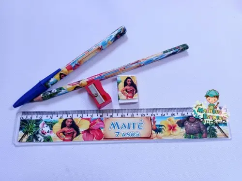 25 Super Kits Escolares Personalizados Moana