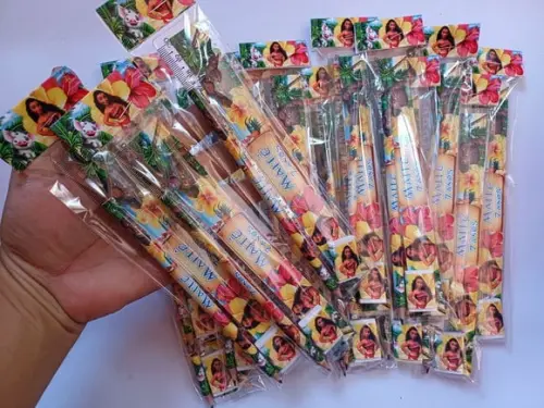 30 Kits Lápis, Régua e Borracha Moana