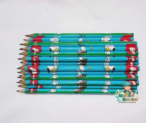 30 Lapis Personalizado Snoopy