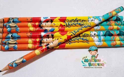 30 Lapis Personalizados Pokémon