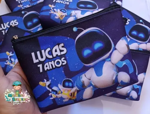 30 Necessaires Personalizada Astro Bot
