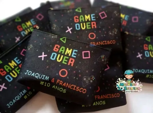 30 Necessaires Personalizada Vídeo Game