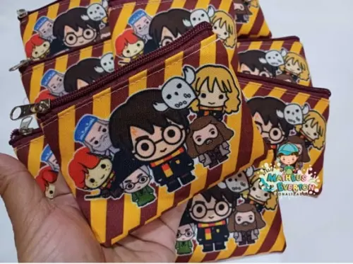 30 Porta Moedas Personalizado Harry Potter