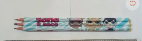 31 Kis de Duo de Lapis Personalizado Tema Lol