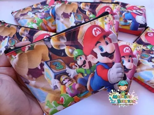 35 Necessaires Personalizada Super Mario Bros