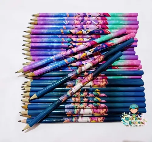 40 Lapis Personalizado Guerreiras de K-pop