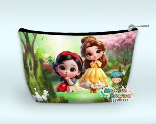 40 Necessaire Personalizada Branca de Neve (faço Outros).