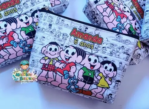 45 Necessaires Personalizada Turma da Mônica