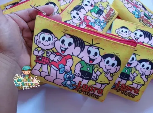 45 Necessaires Personalizada Turma da Mônica