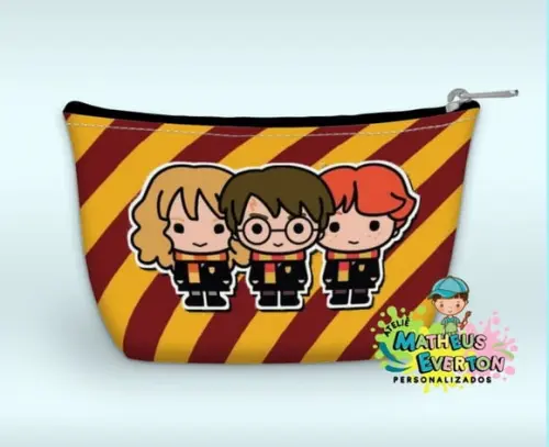 45 Necessaires Personalizadas Harry Potter Cute Faço Outros.