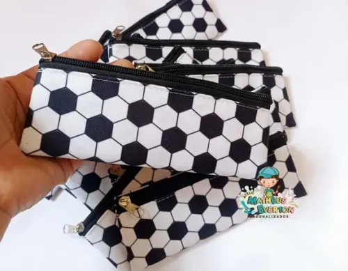 50 Estojos Slim Personalizado Bola Tamanho 19x7