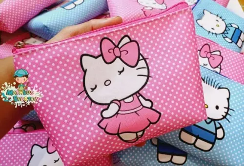 50 Necessaires Personalizada Hello Kitty