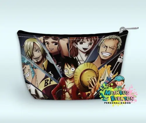 50 Necessaires Personalizada One Piece (faço Outros Modelos)