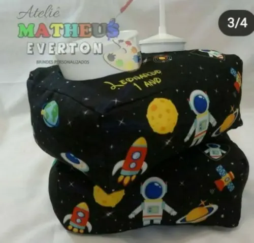 Almofada de Pipoca - Tema Astronauta