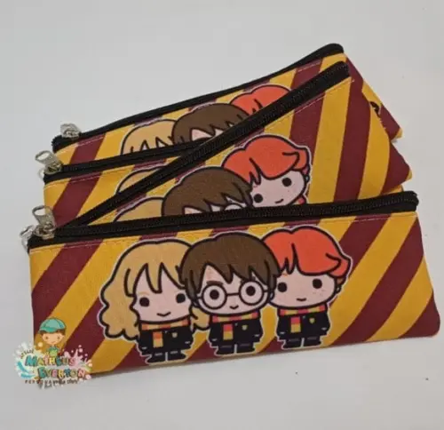 Estojo Slim Personalizado Harry Potter Tam: 19x7