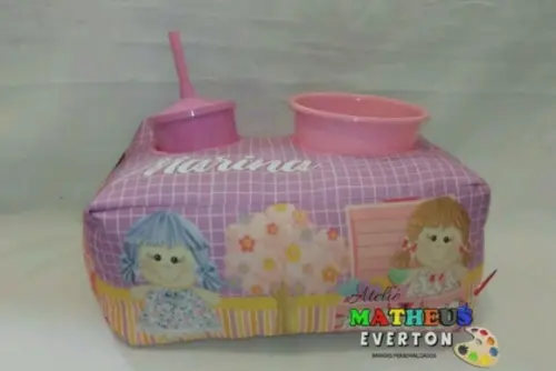 Kit Cinema Personalizado Boneca de Pano (faço Outros Temas)