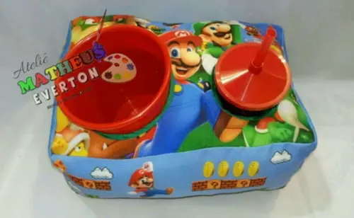 Kit Cinema Personalizado Super Mario Bro (faço Outros Temas)