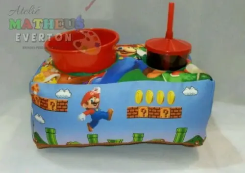 Kit Cinema Personalizado Super Mario Bro (faço Outros Temas)
