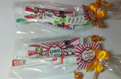 Kit Higiene Bucal Personalizado Circo Vitange