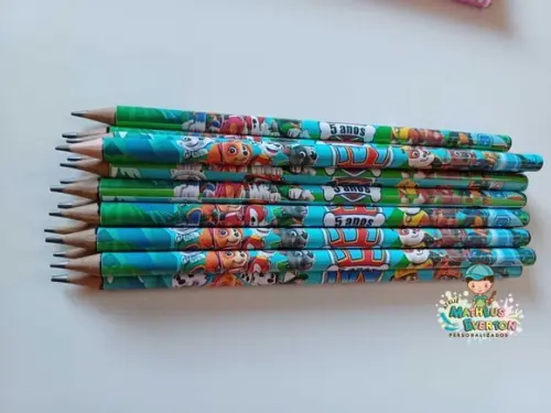 Lápis Personalizado Patrulha Canina