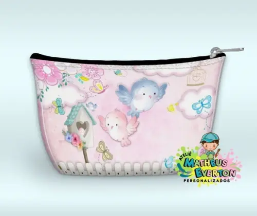 Necessaire Jardim Encantado (faço Outros Temas)