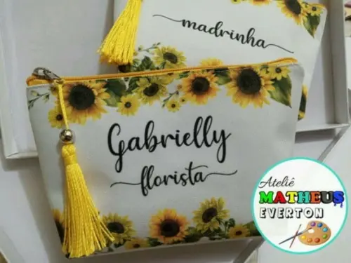 Necessaire Madrinha Noivado, Casamento, Bodas, 15 Anos