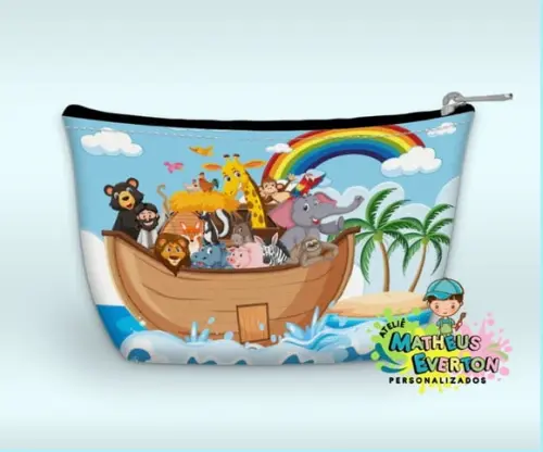Necessaire Personalizada Arca de Noé