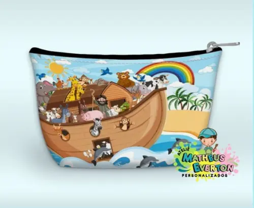 Necessaire Personalizada Arca de Noé