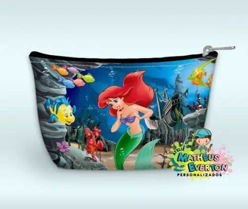 Necessaire Personalizada Ariel (faço Outros Modelos).