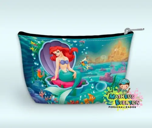 Necessaire Personalizada Ariel (faço Outros Modelos).