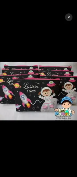 Necessaire Personalizada Astronauta