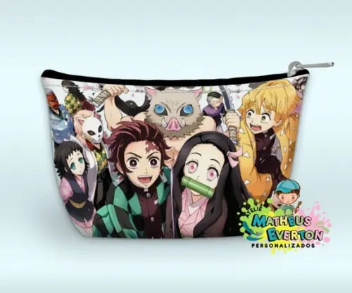 Necessaire Personalizada Demon Slayer