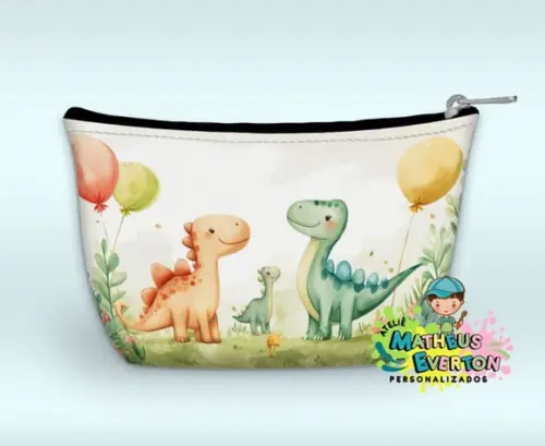 Necessaire Personalizada Dino Baby