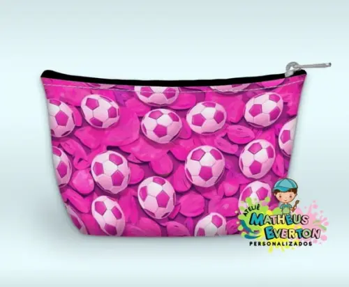 Necessaire Personalizada Futebol