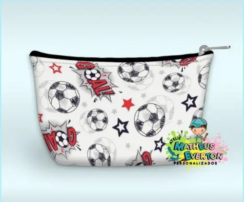 Necessaire Personalizada Futebol