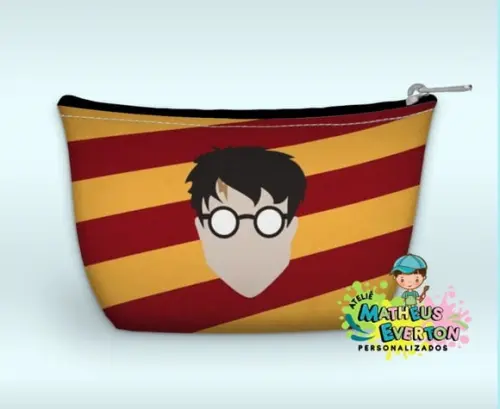 Necessaire Personalizada Harry Potter Cute ( Faço Outros. )