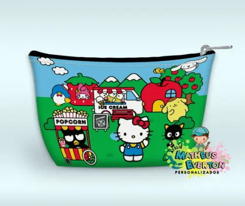 Necessaire Personalizada Hello Kitty (faço Outros Modelos)