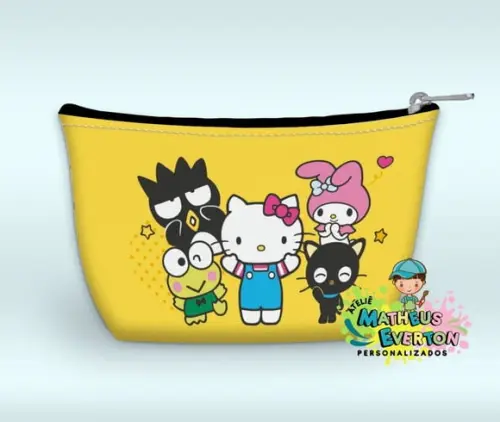 Necessaire Personalizada Hello Kitty (faço Outros Modelos)