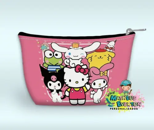 Necessaire Personalizada Hello Kitty (faço Outros Modelos)