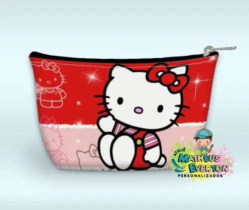 Necessaire Personalizada Hello Kitty (faço Outros Modelos)