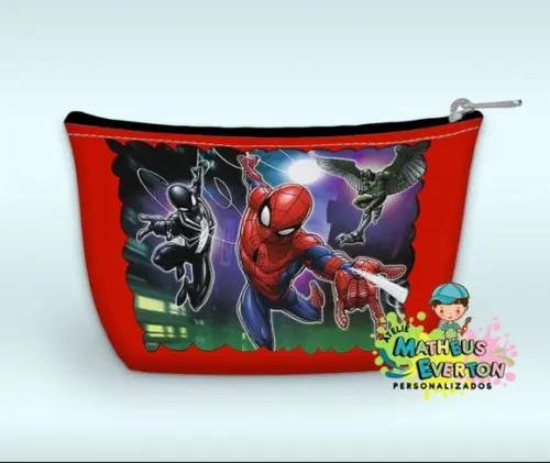 Necessaire Personalizada Homem-aranha