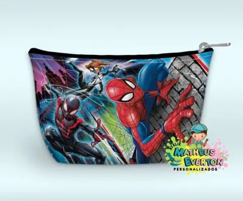 Necessaire Personalizada Homem-aranha